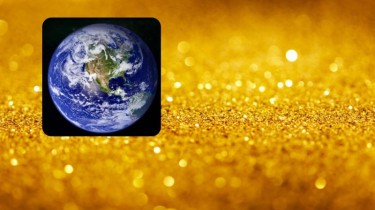 На Земле столько золота, что им можно покрыть каждую ее частицу...