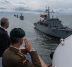 В Клайпеде почтили память погибших в море