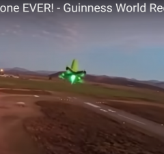 Самый быстрый дрон в мире попал в Книгу Гиннесса