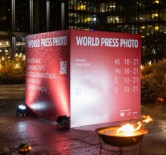 Престижная фотовыставка World Press Photo -  в вильнюсском Кибер-Сити