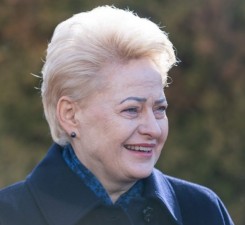 Экс-президенту Литвы Грибаускайте в Германии вручена награда Point Alpha