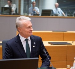 Президент Литвы призвал Европейский совет согласовать пакет помощи Украине, укреплять оборонпром