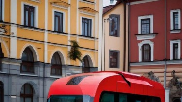 Осенью в Вильнюсе будет курсировать автобус без водителя