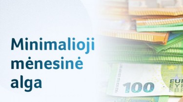 Кабмин Литвы одобрил повышение минимальной зарплаты до 1038 евро