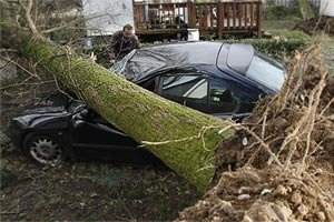 По Европе прокатилась сильная буря