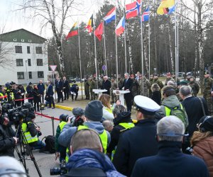 Президент: мы надеемся на увеличение военного присутствия Германии в Литве