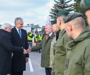 Президент: мы надеемся на увеличение военного присутствия Германии в Литве