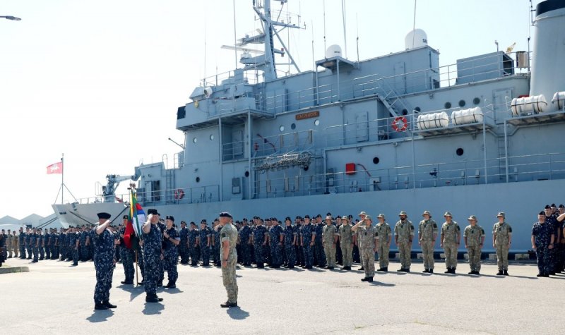 Награждены военные, вернувшиеся из военной операции в Средиземном море