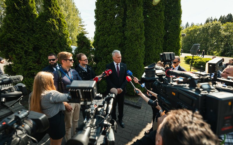 Президент Литвы: рядом с Литвой искушение провокаций для ЧВК "Вагнер" слишком велико