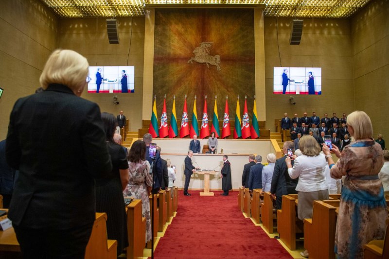 Гитанас Науседа принес президентскую присягу второго срока полномочий (текст инаугурационной речи)